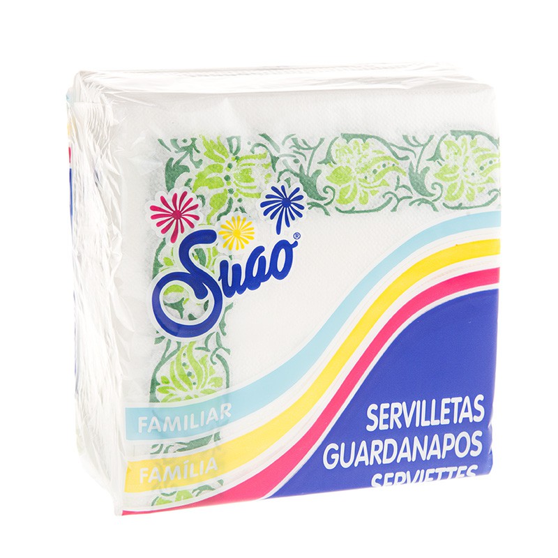 SERVILLETA SUAO DECORADA 33x33 1 CAPA