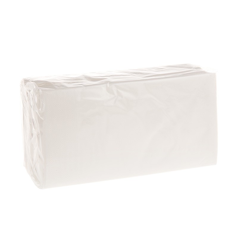 SERVILLETA BLANCA 40x40 2/C PLEGADO 1/8