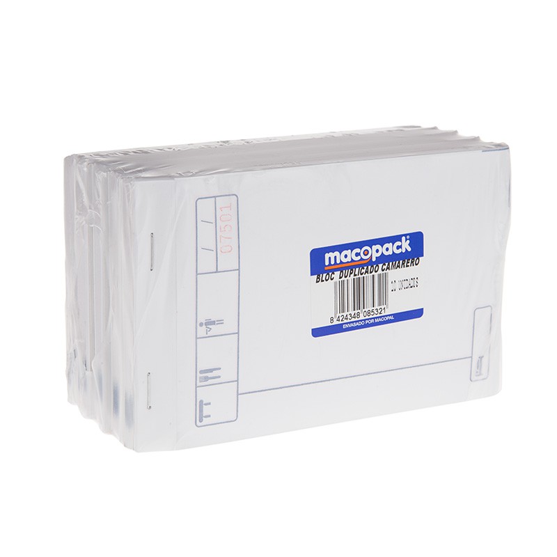 PEDIDOS CAMARERO 50 HOJAS DUPLICADO