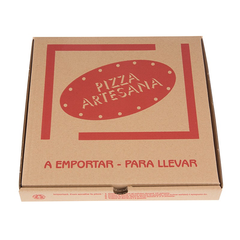 CAJA PIZZA 31x31 MARRÓN