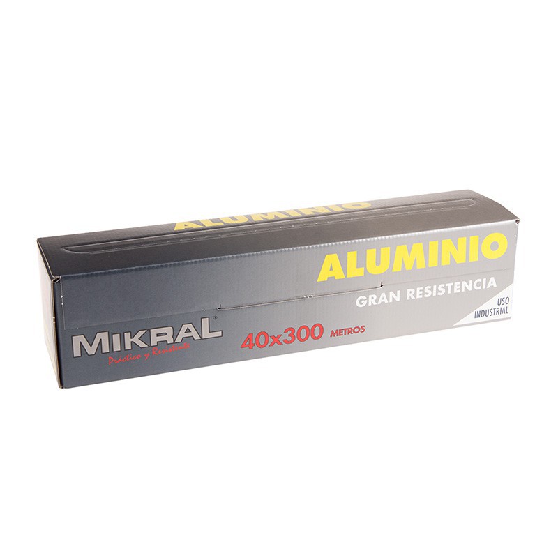 BOBINA ALUMINIO 40X300 MTS. 11" DISP. MIKRAL