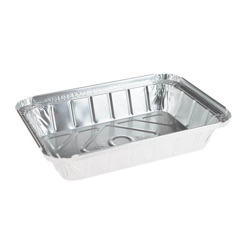 BANDEJA ALUMINIO RECT. 223x159x48 9 PIEZAS