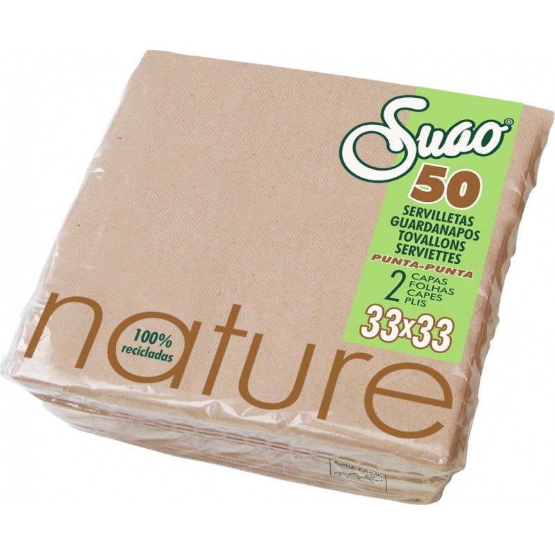 SERVILLETA SUAO 33x33 PUNTA PUNTA NATURE
