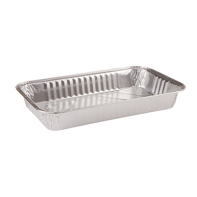 BANDEJA ALUMINIO RECT. SIN TAPA 243x143x32 9 PIEZAS