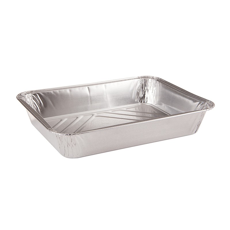 BANDEJA ALUMINIO RECT. SIN TAPA 226x176x35 12 PIEZAS