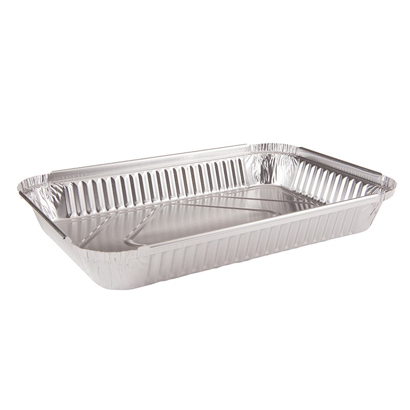 BANDEJA ALUMINIO RECT. 315x215x42 18 PIEZAS